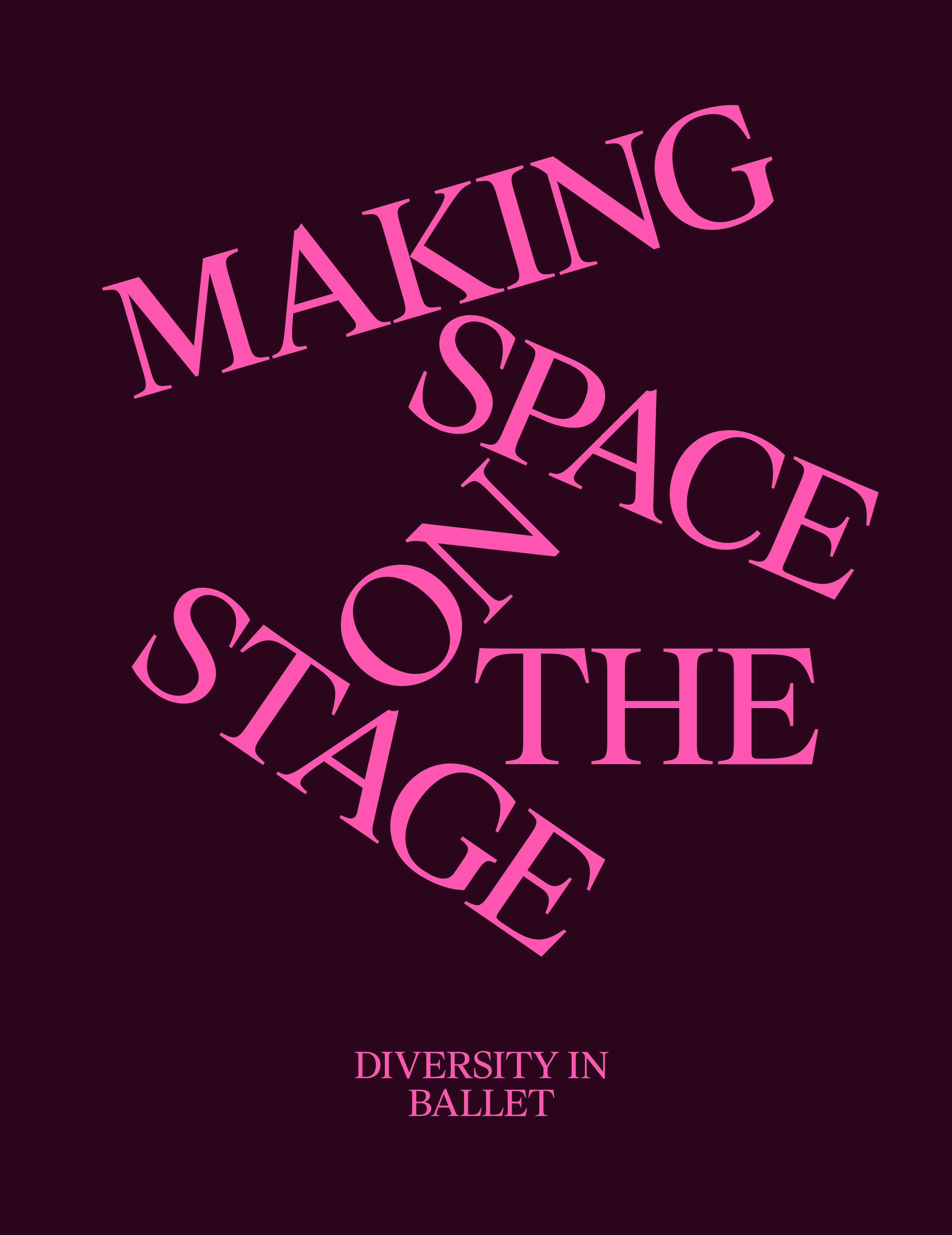 Making Space on the Stage