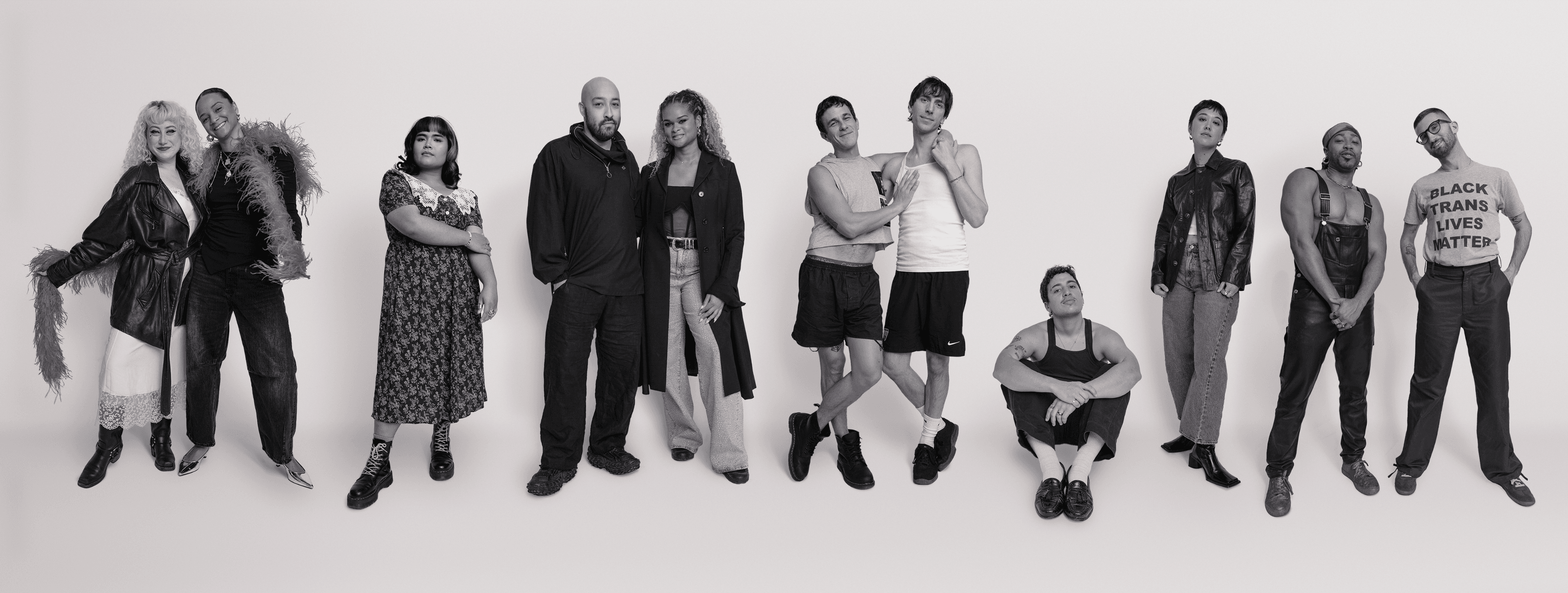 Activists from Gender Liberation Movement, a new collectivist organization working to advance rights relating to bodily autonomy and expression.