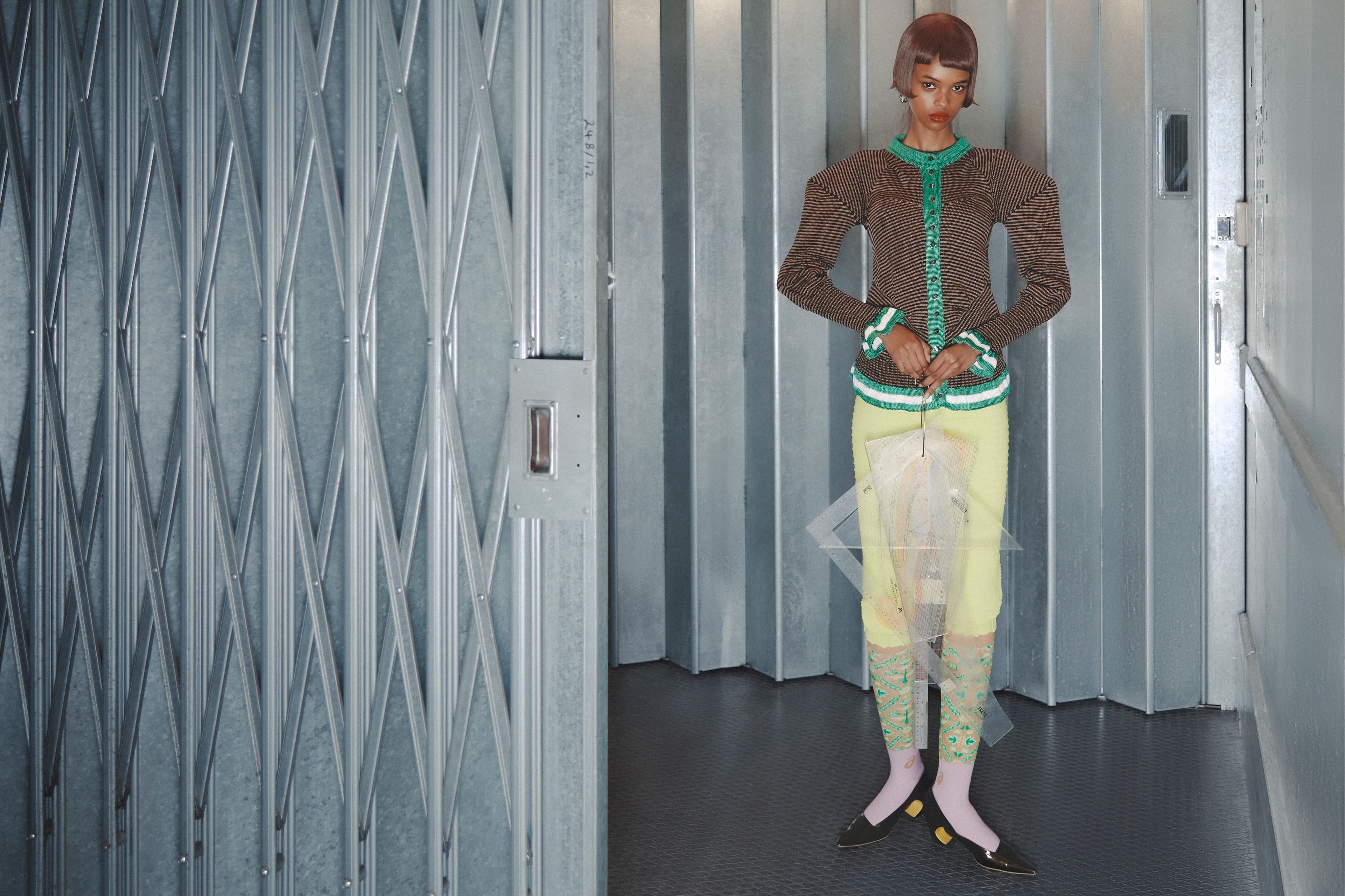 Kiko Kostadinov womenswear, shot in London