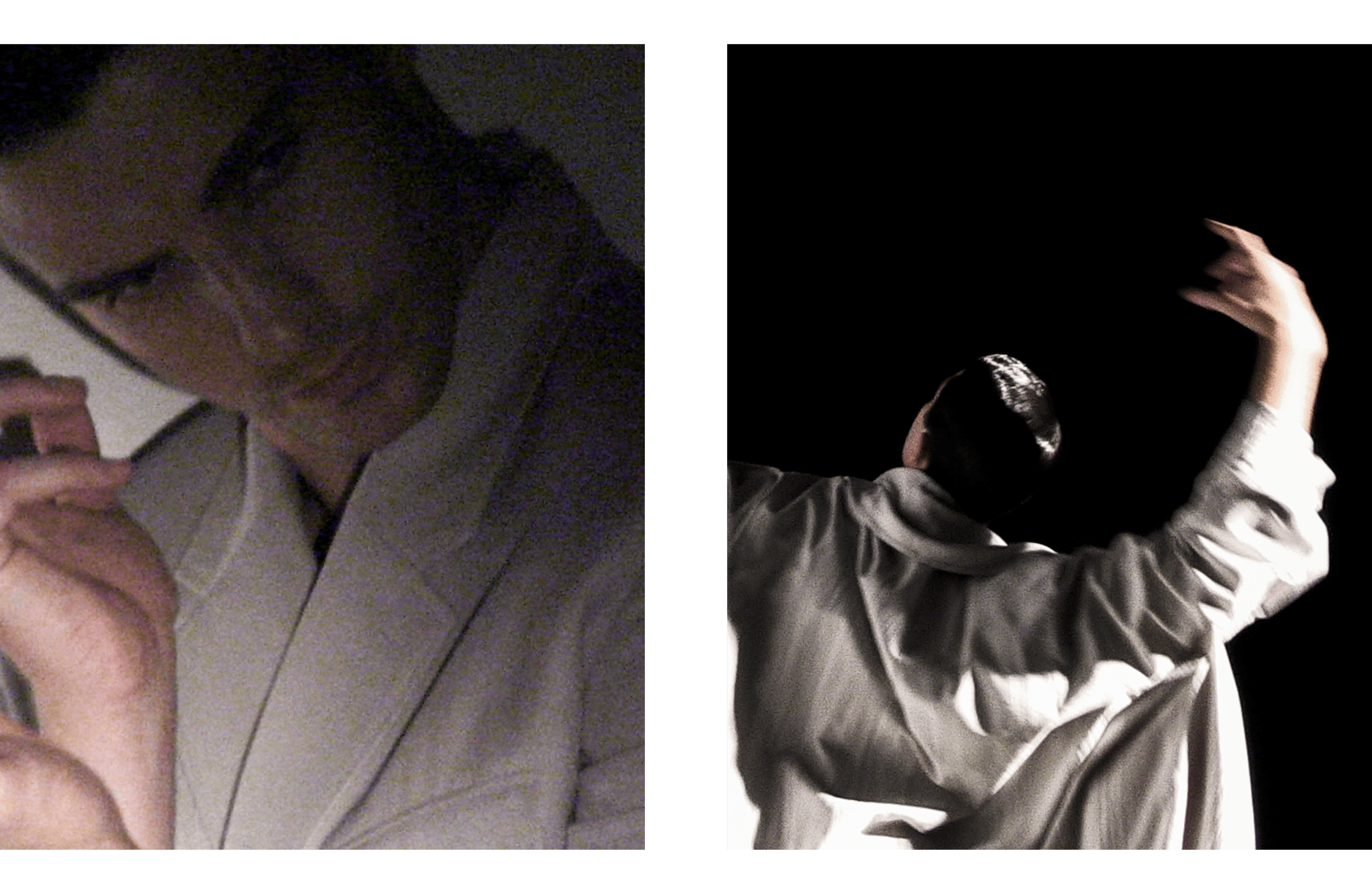 LEFT—JACKET by Dior. RIGHT—COAT by IM MEN.