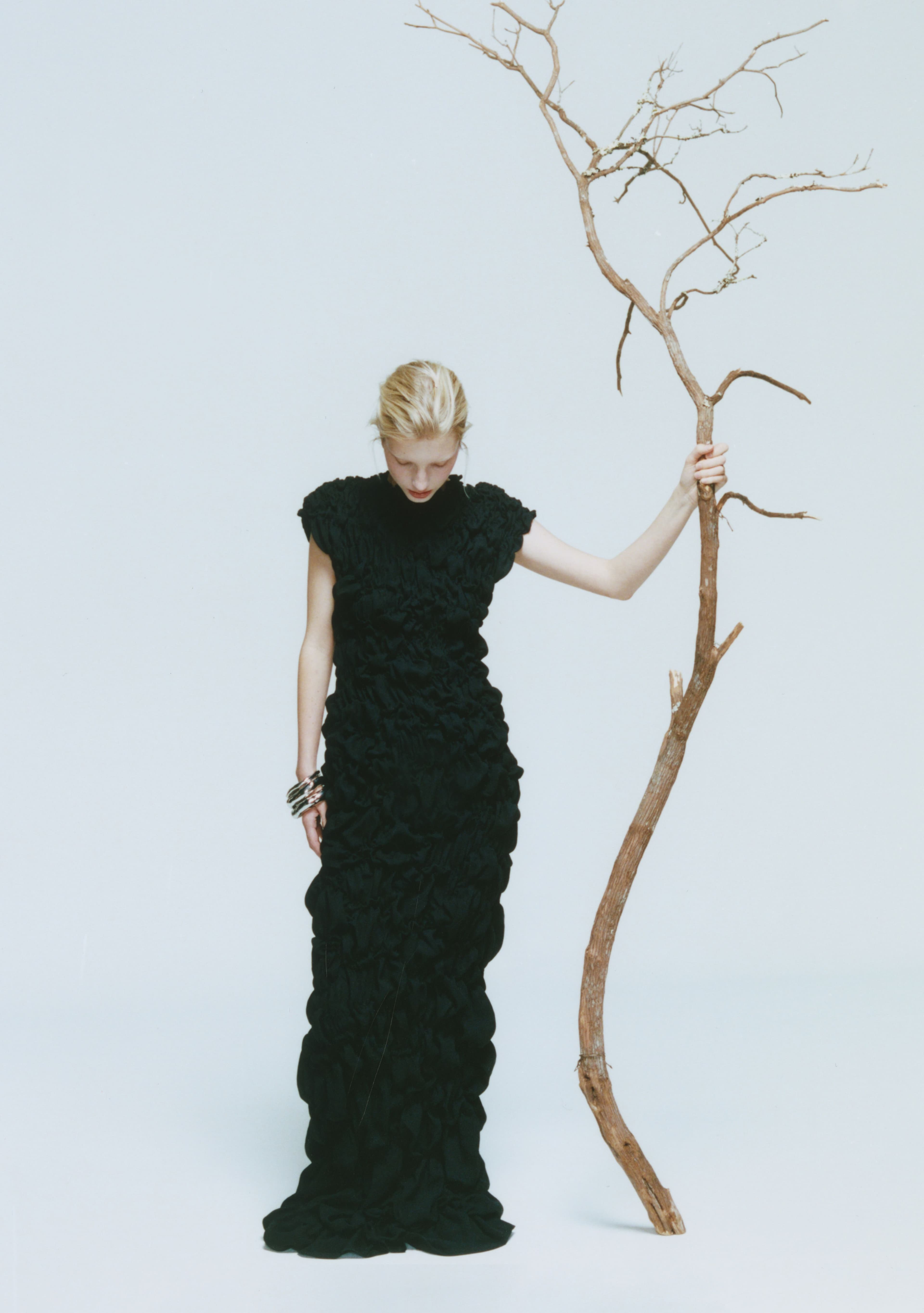 DRESS by Heirlome; BRACELETS by Alexis Bittar