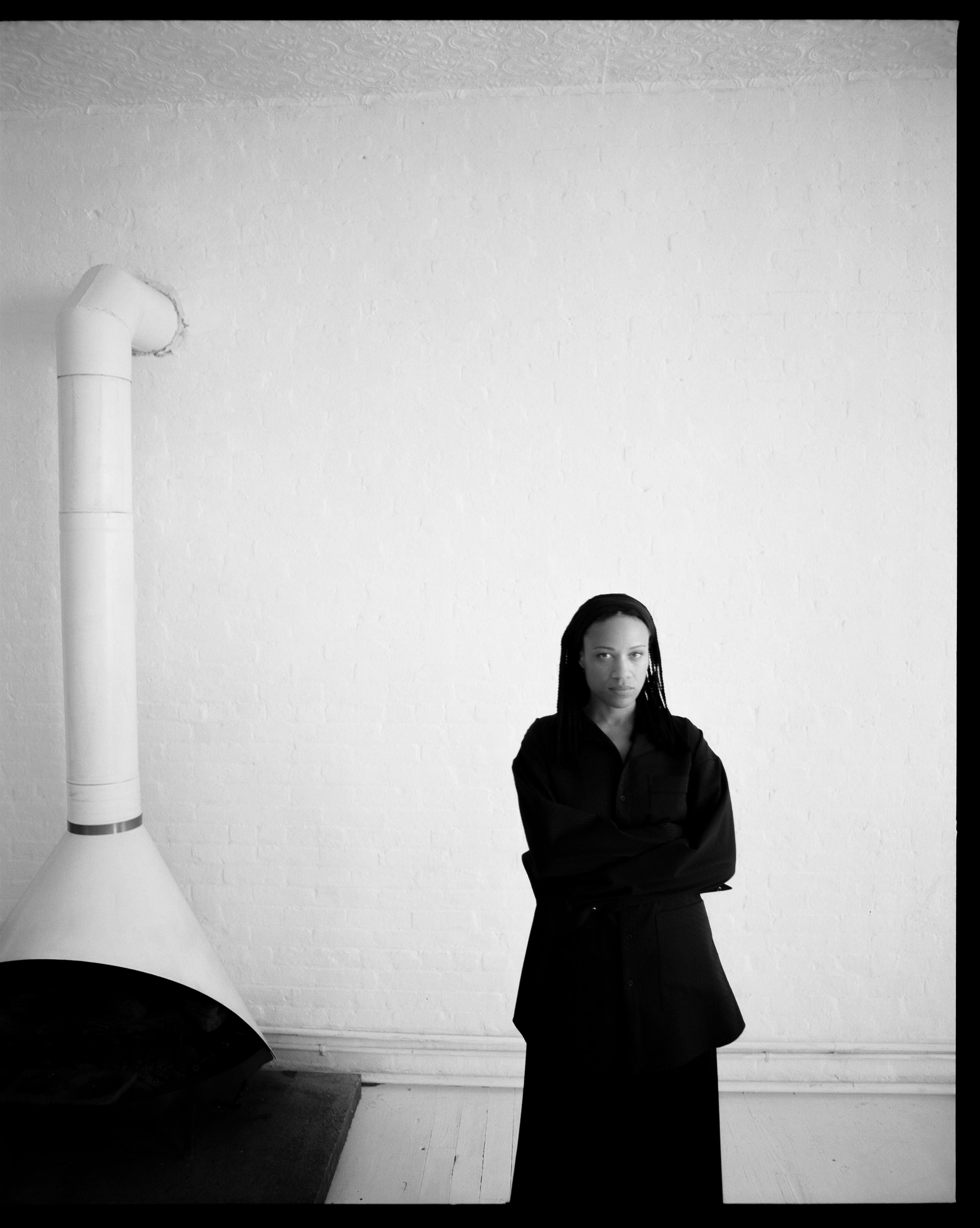 Ashley James, associate curator of contemporary art at the Guggenheim Museum in New York, in discussion on her role as guest curator of the Kingston Biennial in the National Gallery of Jamaica.