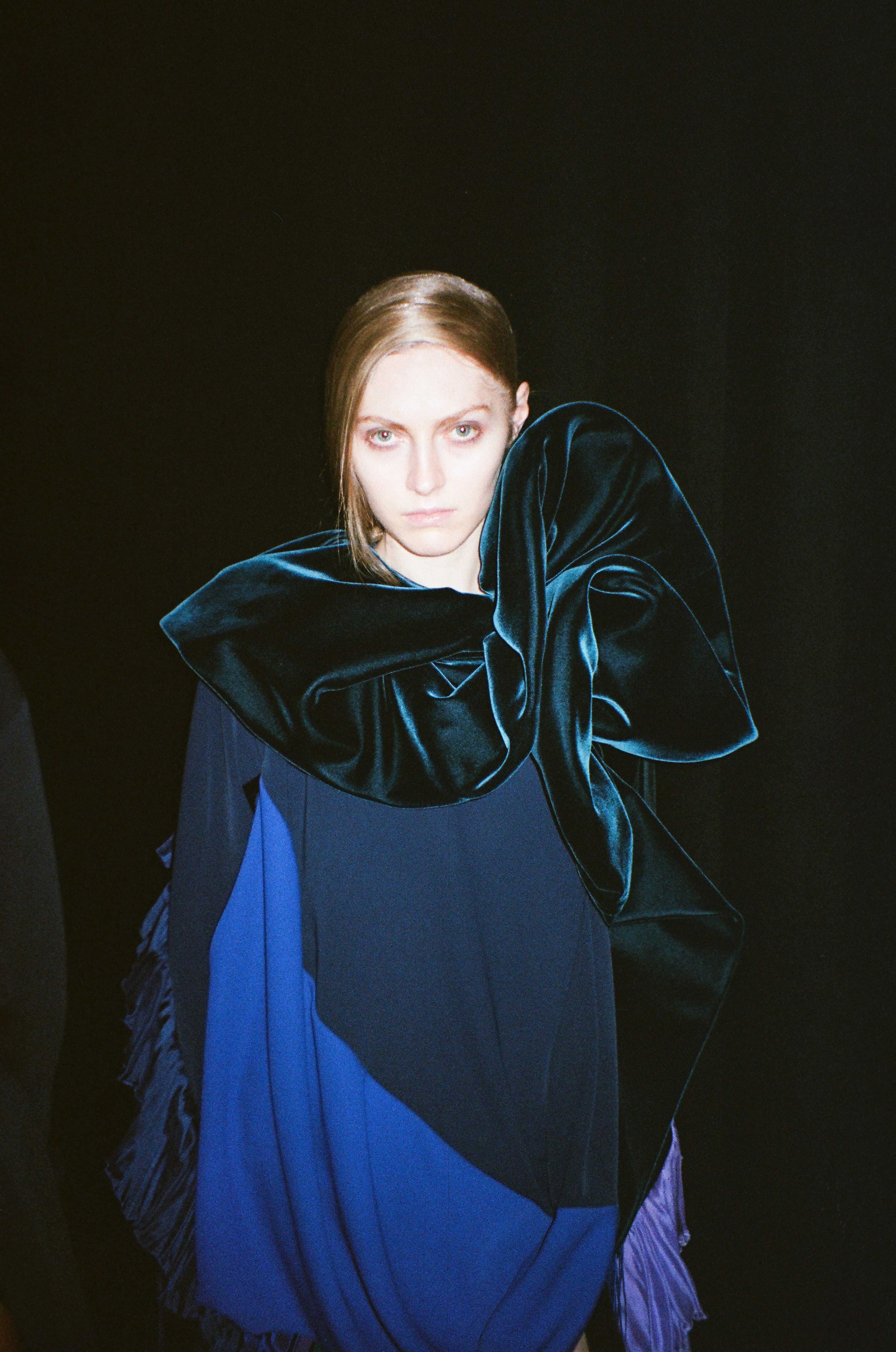 Backstage at Area’s Fall 2026 Show
