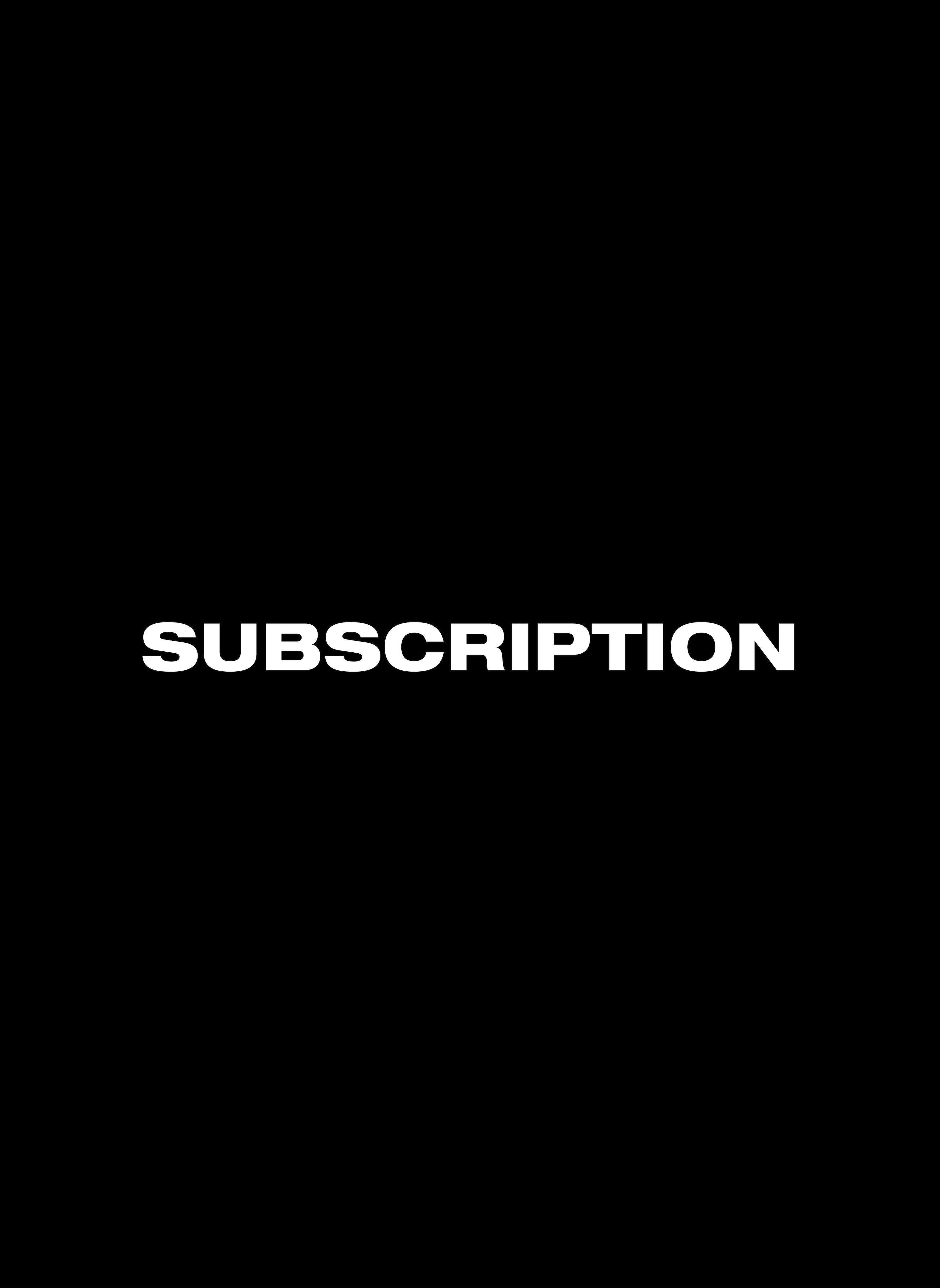 One-Year Subscription (Two Issues) With Free US Shipping